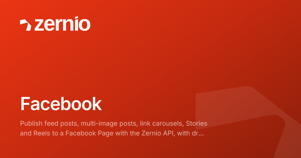Facebook API - Platforms