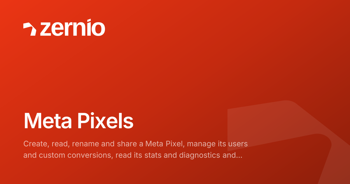 Meta Pixels - Platforms