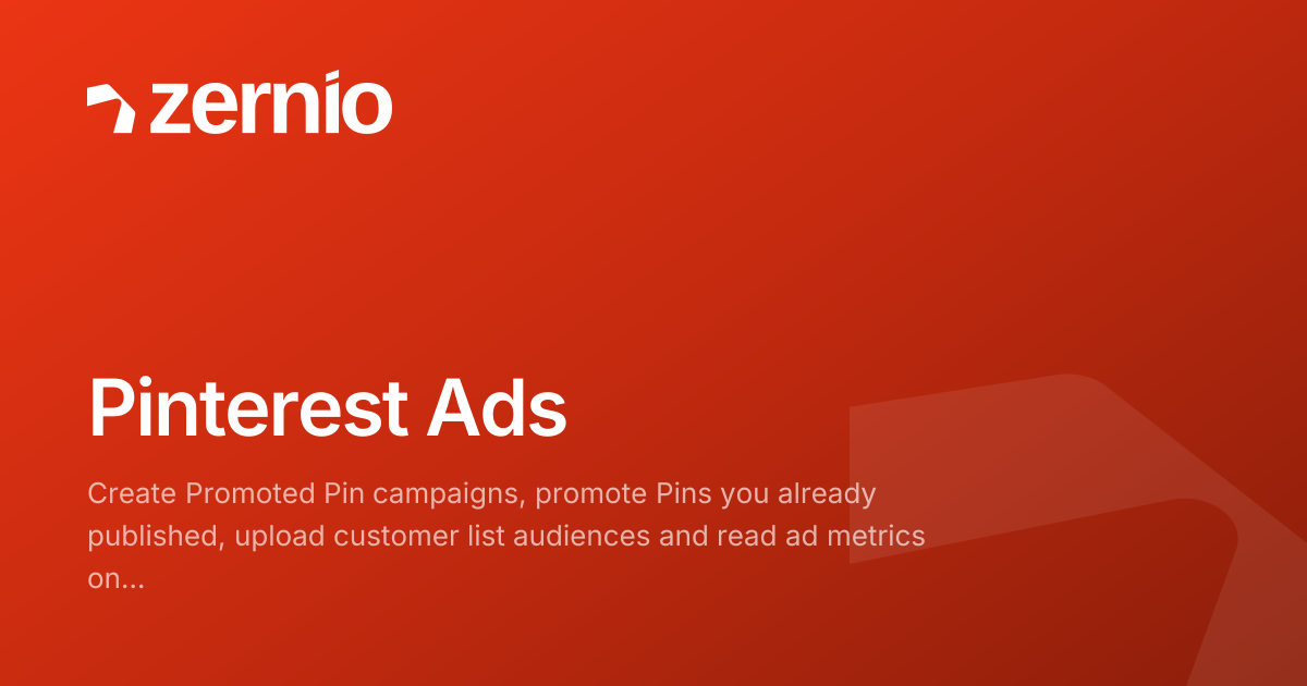 Pinterest Ads - Platforms
