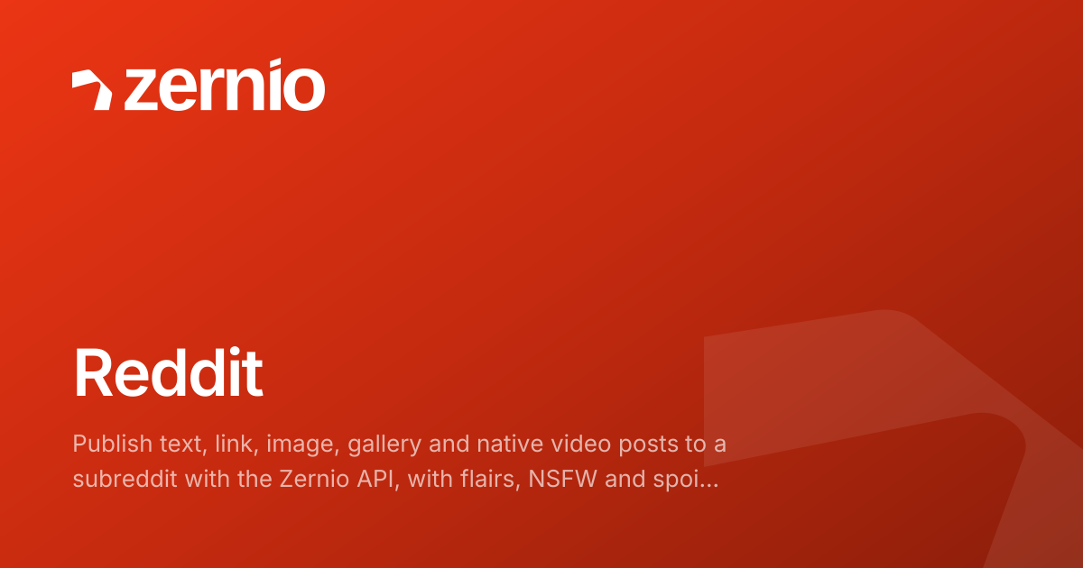 Reddit API - Platforms