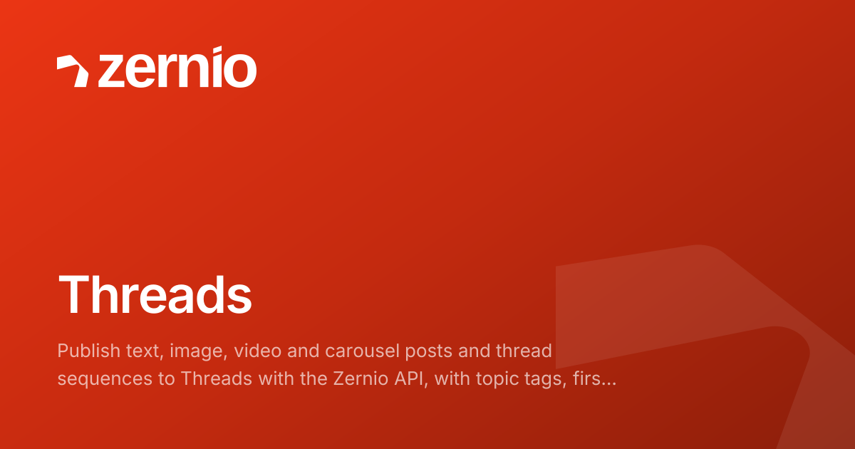 Api Logo Threading Threads API - Platforms