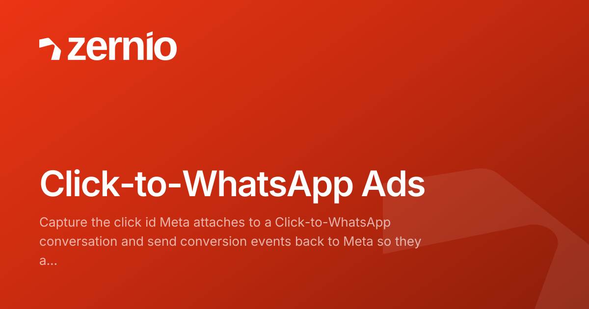 Click-to-WhatsApp Ads - Platforms