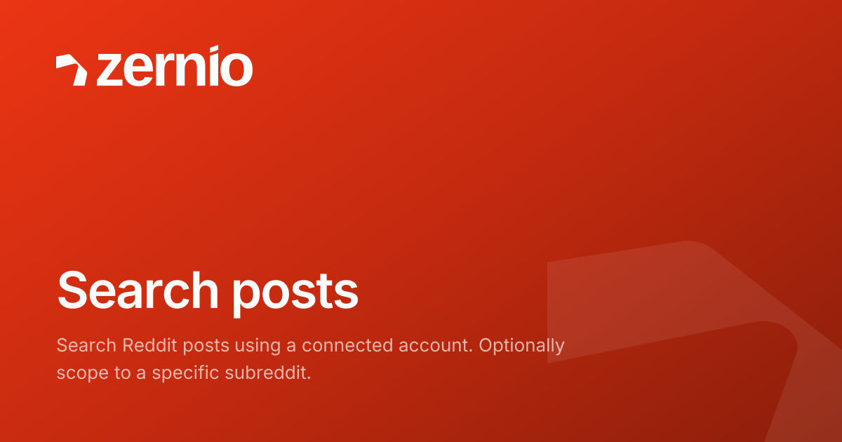 Search posts - API Reference