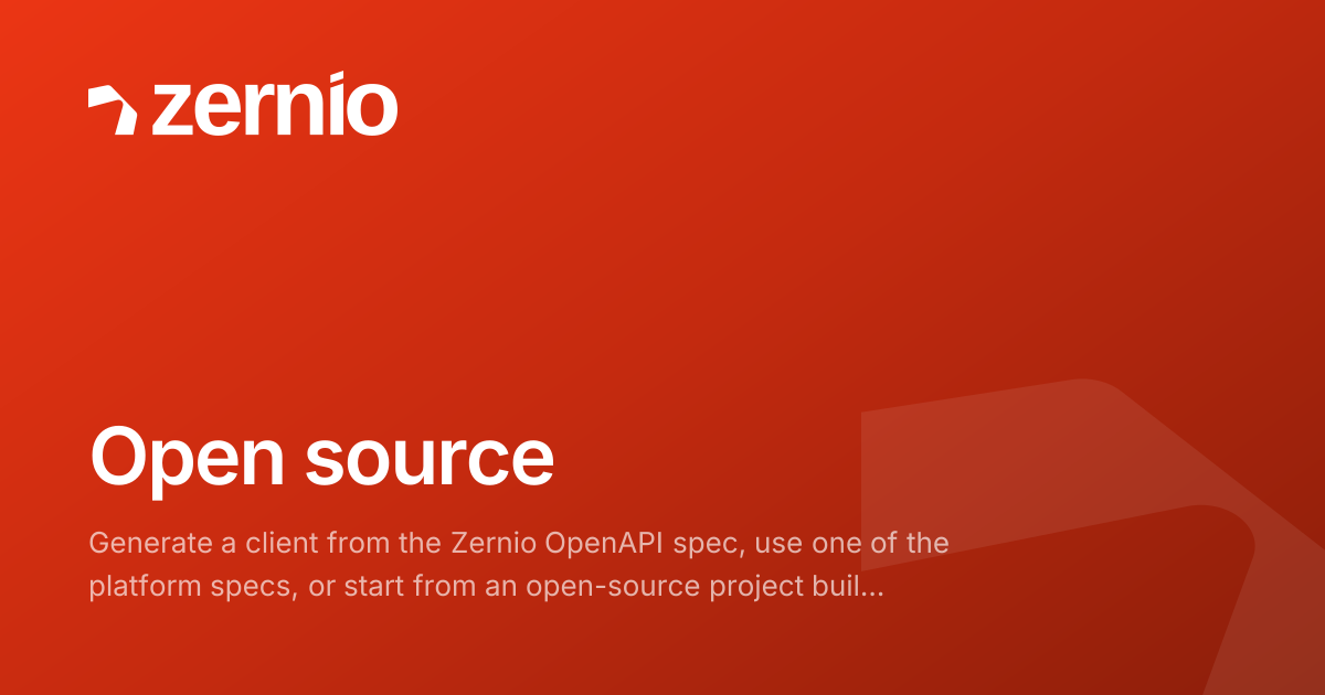 Open Source - Resources